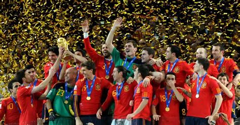 2010 World Cup Spain National Football Team Finally Wins