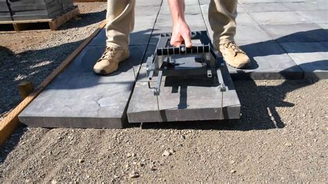 The Paver Tool Lift Space And Set In One Easy Step