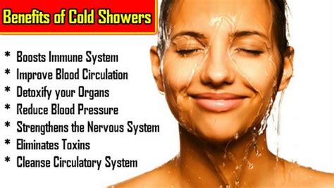 Benefits Of Cold Showers ~ Life Style
