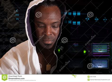 African American Rap Hip Hop Artist Stock Photo Image Of