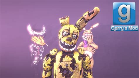 GMod FNaF VR Springbonnie Springtrap Playermodel YouTube