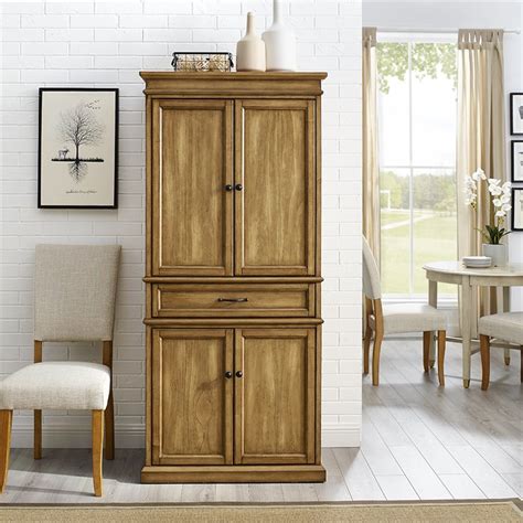 Crosley Furniture Parsons Pantry In Natural Finish - Walmart.com