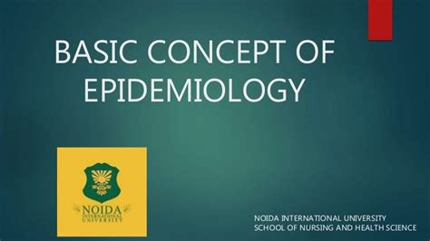 Basic Concept Of Epidemiology