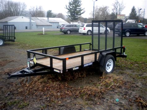 New 2019 Sure Trac Tube Top Utility Trailer 5x8 Utility With Spring