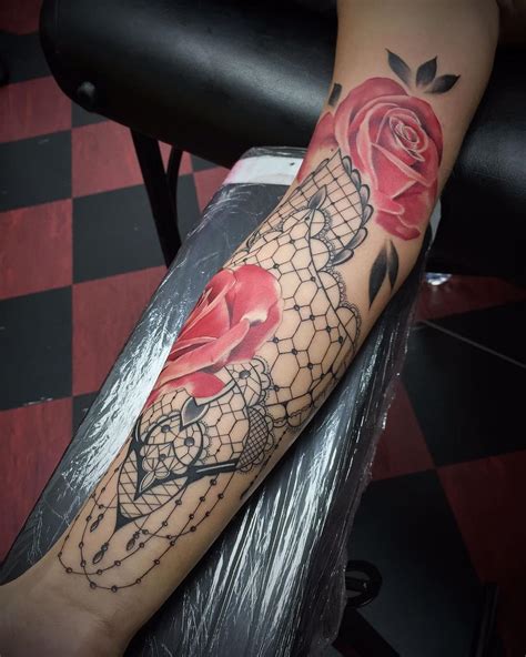 60 Best Lace Tattoo Designs And Meanings Sexy And Stunning