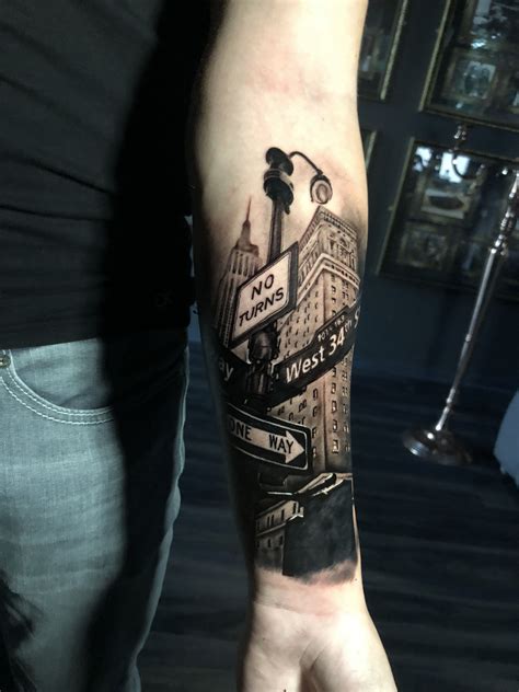 New York City Tattoo By Marius P Limited Availability At Redemption