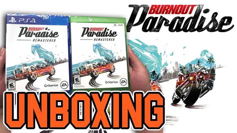 Burnout Paradise Remastered Ps4xbox One Unboxing Youtube