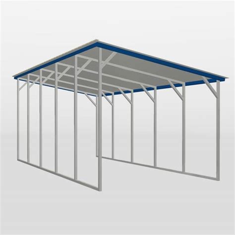Single Slope Carport I20 Outdoor Products