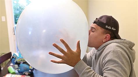 Worlds Biggest Balloon Challenge Youtube