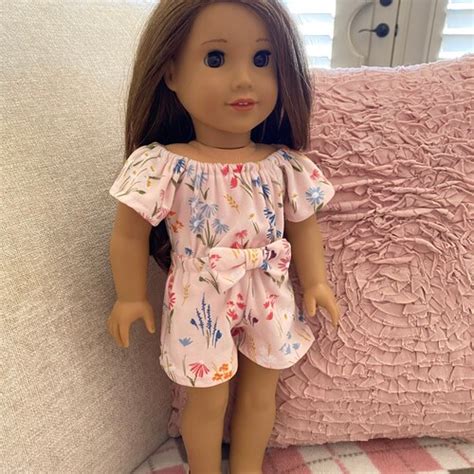 shorts 18 inch doll clothes spring dress outfit etsy