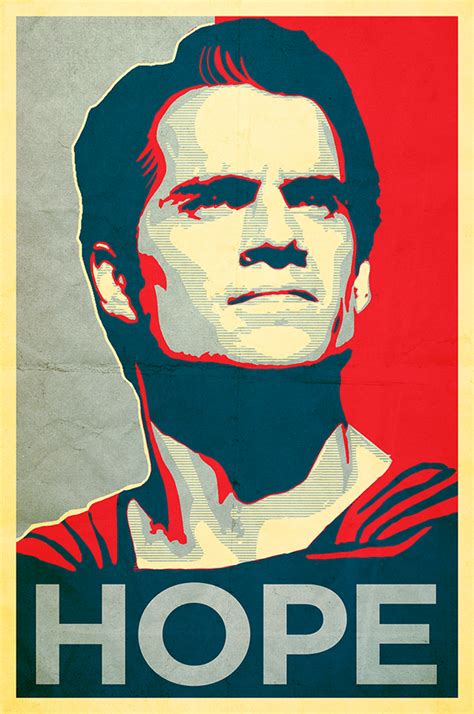 Superman Hope Poster By Messypandas On Deviantart