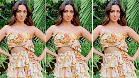 Kiara Advanis Floral Bralette Skirt Set Came With Romantic Layered
