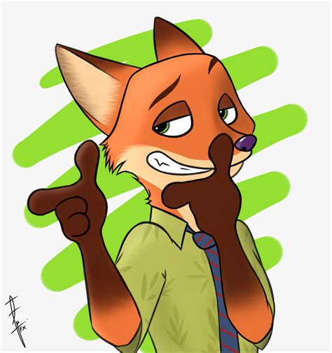 Nick Wilde From Zootopia By Firextremeid On Deviantart