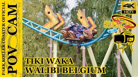Tiki Waka 360° On Ride Pov Cam Walibi Belgium Youtube