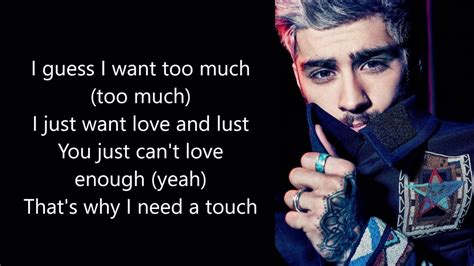 zayn ft timbaland too much lyrics youtube