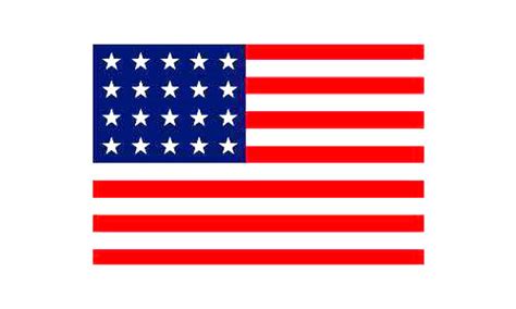American Flag Icon Design Lines