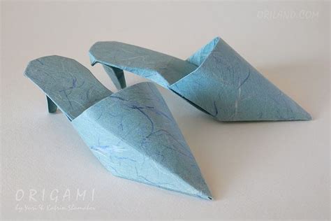 Origami High Heeled Shoes By Katrin Shumakov A Photo On Flickriver