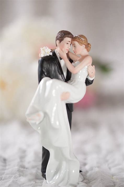 A Love Promise Bride Groom Wedding Couple Cake Topper