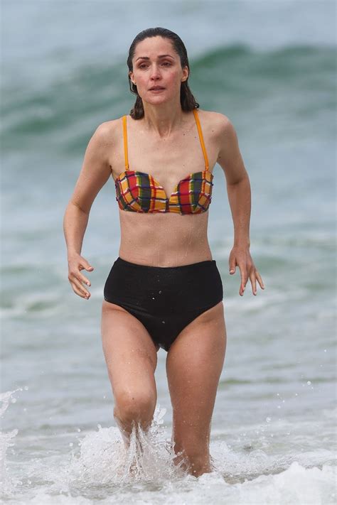 Rose Byrne In Bikini At A Beach In Sydney 04172022 Hawtcelebs