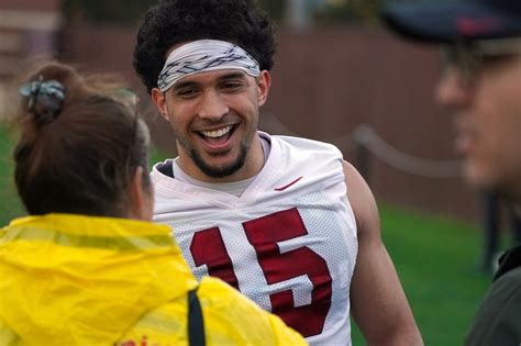 Usc Safety Talanoa Hufanga Showing Some Real Progress In Training Camp Daily News