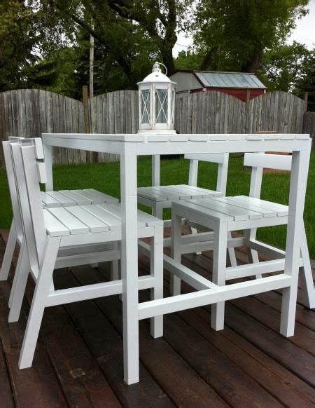 Create a permanent planter while containers are how. Harriet Outdoor Table & Chairs | Do It Yourself Home ...