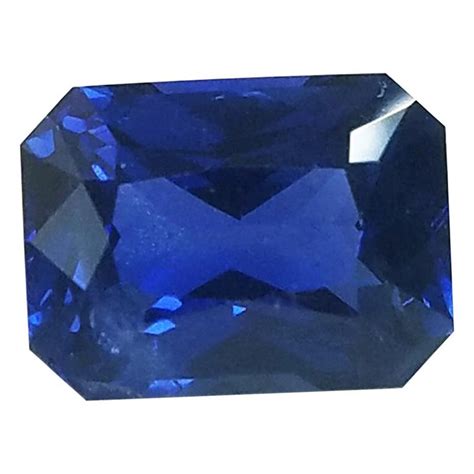 Gia Cert 461 Carat Gem Quality Emerald Cut Heated Blue Sapphire Loose