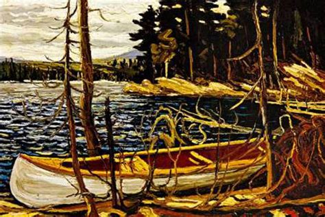 Sold Price Tom Thomsons The Canoe Giclee Canvas May 6 0119 1000