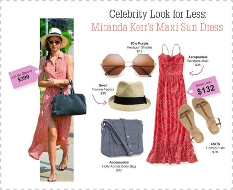 My Thrifty Chic Celebrity Look For Less Miranda Kerr