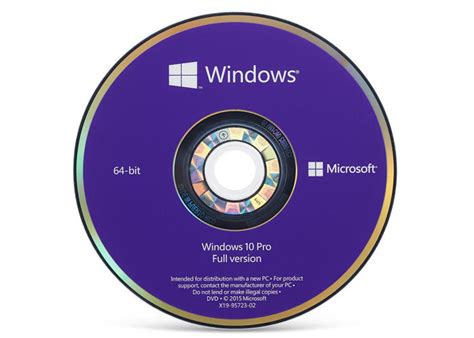 Microsoft Windows 10 Pro Software Oem Package 64 Bit Dvd Genuine Win 10