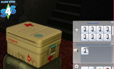 Emergency Cooler Blood Bags To Eat For Vampire Sims 4 Studio