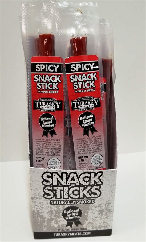 Snack Sticks Spicy 20 1oz