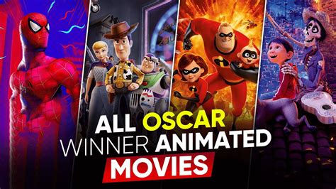 All Oscar Winner Animated Movies Oscar Winning Animated Movies Moviesbolt YouTube