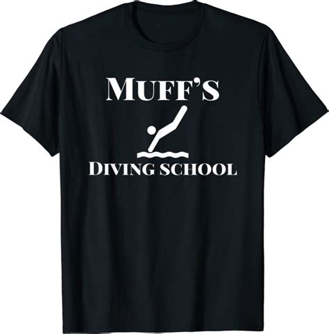 Muffs Diving School T Shirt Clothing