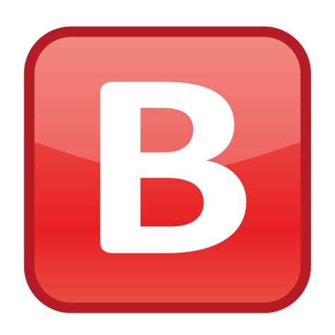 Negative Squared Latin Capital Letter B Emoji For Facebook Email And Sms