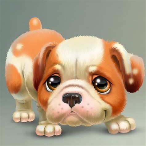 Karykatury Szczeniąt Cute Animals Puppies And Kitties Miniature Dog