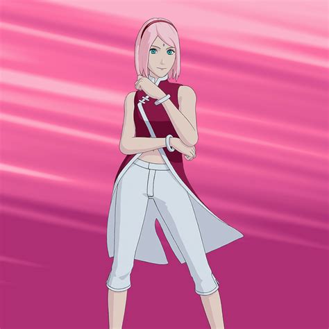 Fortnite Sakura Haruno Skin Characters Costumes Skins And Outfits ⭐