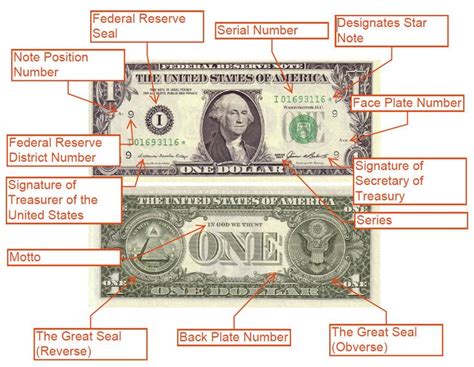 The Dollar Bill Explained Economics Pinterest