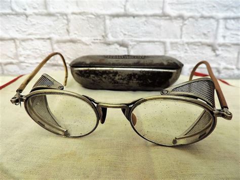 Vintage American Optical Safety Motorcycle Folding Glasses Etsy