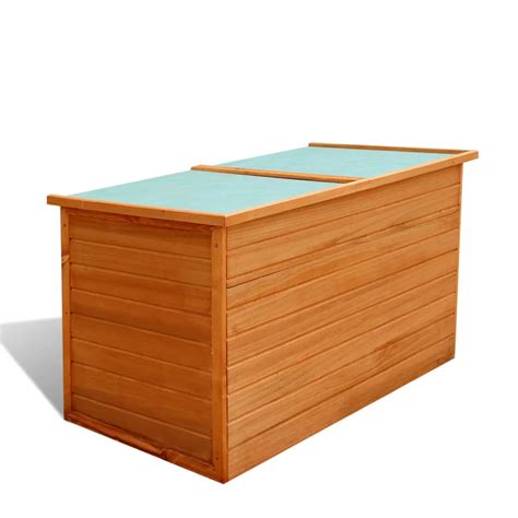 Garden Storage Box 126x72x72 Cm Wood Home And Garden All Your Home