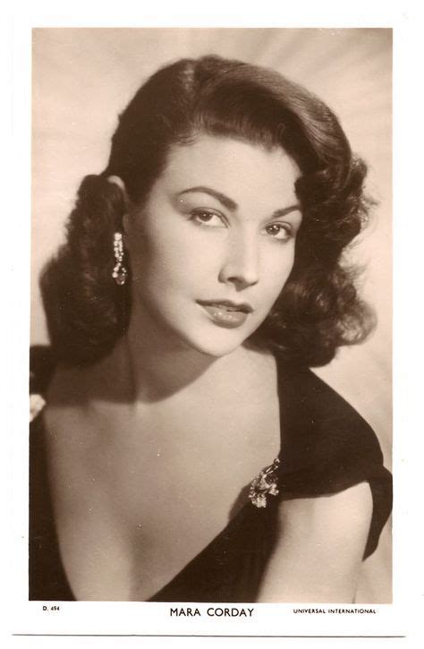 Mara Corday1930 Classic Actresses Vintage Hollywood Classic Beauty