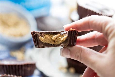 Healthy Protein Peanut Butter Cups Easy Peasy Meals