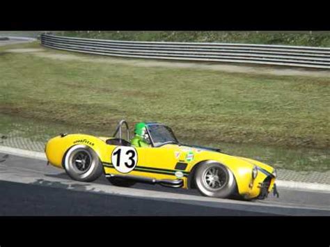 Shelby Cobra Sc Nordschleife Youtube