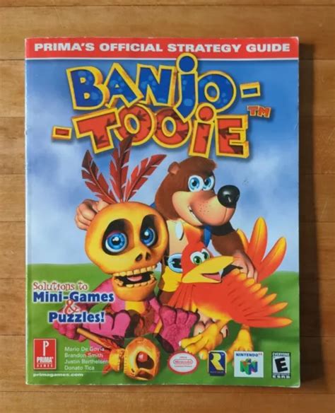 Banjo Tooie Primas Official Strategy Guide N64 Nintendo 64 Magazine