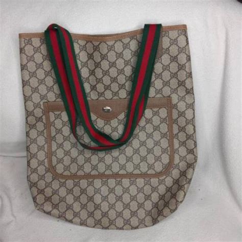 Authentic Vintage Gucci Gg Monogram Supreme Sherry Web Ophidia Etsy