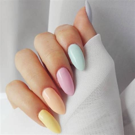 Beautiful Multi Colored Nails Designs For Summer The Glossychic In