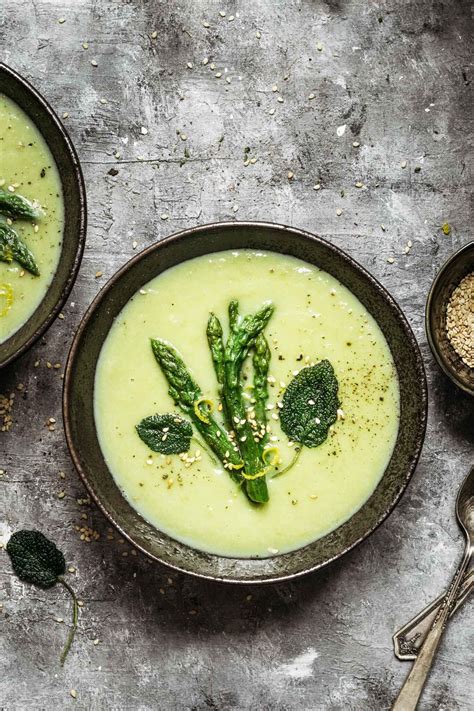 Cream Of Asparagus Soup Without Heavy Cream