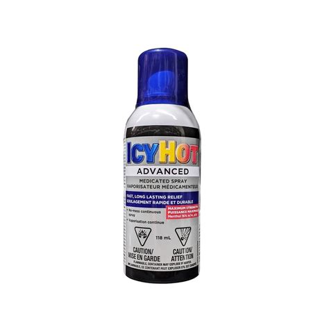 Icy Hot Advanced Medicated Spray 118 Ml Beyondrxca By 99 Pharmacy