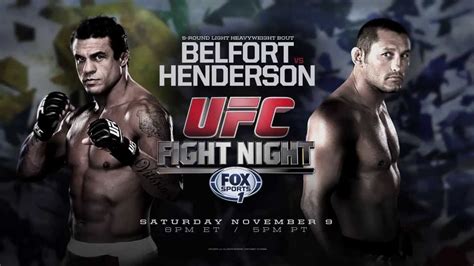 Ufc Fight Night Belfort X Henderson 3 Xbox One Gameplay 1080p Youtube