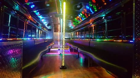 The Black Phantom Party Bus In Minneapolis Mn Rentmypartybus Inc