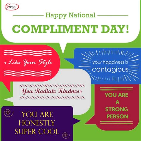Happy National Compliment Day January 24th Compliment Meaning